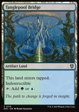 Tanglepool Bridge - Commander: Aetherdrift (Common) [DRC-175] - JotaCards - Tu Tienda de TCG