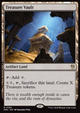 Treasure Vault - Commander: Aetherdrift (Rare) [DRC-180] - JotaCards - Tu Tienda de TCG