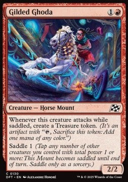 Gilded Ghoda - Aetherdrift (Common) [DFT-130] - JotaCards - Tu Tienda de TCG