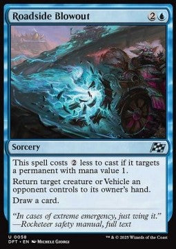 Roadside Blowout - Aetherdrift (Uncommon) [DFT-58] - JotaCards - Tu Tienda de TCG