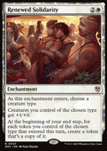 Renewed Solidarity - Commander: Aetherdrift (Rare) [DRC-7] - JotaCards - Tu Tienda de TCG