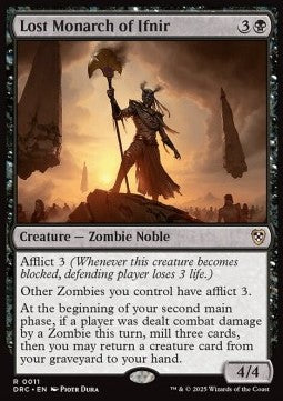 Lost Monarch of Ifnir - Commander: Aetherdrift (Rare) [DRC-11] - JotaCards - Tu Tienda de TCG