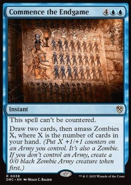 Commence the Endgame - Commander: Aetherdrift (Rare) [DRC-38] - JotaCards - Tu Tienda de TCG