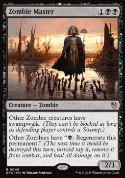 Zombie Master - Commander: Aetherdrift (Rare) [DRC-46] - JotaCards - Tu Tienda de TCG