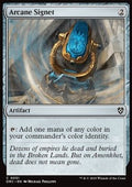 Arcane Signet (V.2) - Commander: Aetherdrift (Common) [DRC-51] - JotaCards - Tu Tienda de TCG