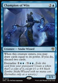 Champion of Wits - Commander: Aetherdrift (Rare) [DRC-72] - JotaCards - Tu Tienda de TCG