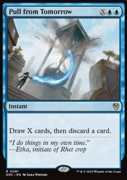 Pull from Tomorrow - Commander: Aetherdrift (Rare) [DRC-81] - JotaCards - Tu Tienda de TCG