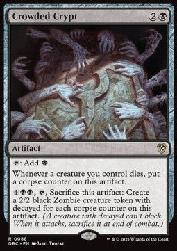 Crowded Crypt - Commander: Aetherdrift (Rare) [DRC-88] - JotaCards - Tu Tienda de TCG