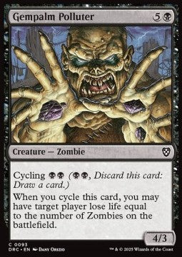 Gempalm Polluter - Commander: Aetherdrift (Common) [DRC-93] - JotaCards - Tu Tienda de TCG