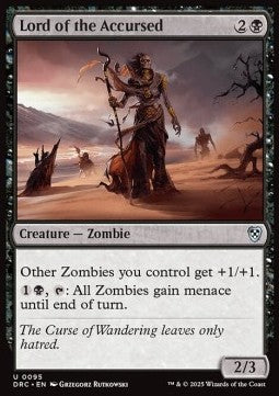 Lord of the Accursed - Commander: Aetherdrift (Uncommon) [DRC-95] - JotaCards - Tu Tienda de TCG