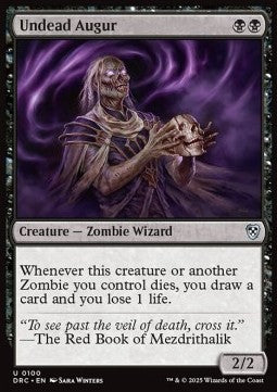 Undead Augur - Commander: Aetherdrift (Uncommon) [DRC-100] - JotaCards - Tu Tienda de TCG