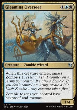 Gleaming Overseer - Commander: Aetherdrift (Uncommon) [DRC-116] - JotaCards - Tu Tienda de TCG