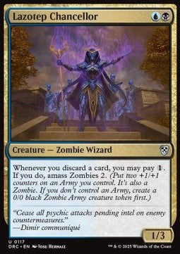 Lazotep Chancellor - Commander: Aetherdrift (Uncommon) [DRC-117] - JotaCards - Tu Tienda de TCG