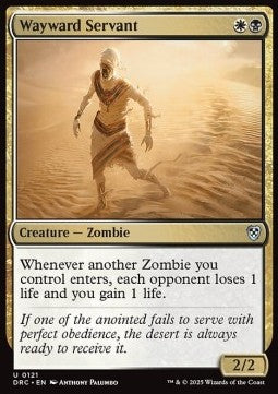 Wayward Servant - Commander: Aetherdrift (Uncommon) [DRC-121] - JotaCards - Tu Tienda de TCG