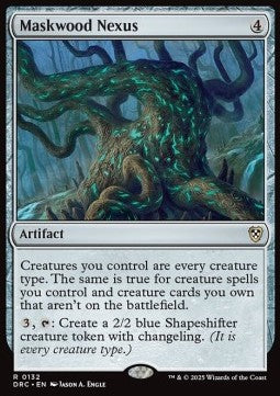 Maskwood Nexus - Commander: Aetherdrift (Rare) [DRC-132] - JotaCards - Tu Tienda de TCG