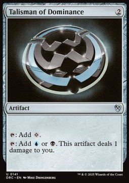 Talisman of Dominance - Commander: Aetherdrift (Uncommon) [DRC-141] - JotaCards - Tu Tienda de TCG