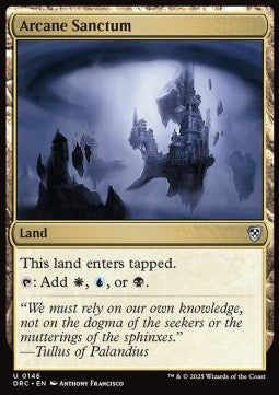 Arcane Sanctum - Commander: Aetherdrift (Uncommon) [DRC-146] - JotaCards - Tu Tienda de TCG