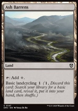 Ash Barrens - Commander: Aetherdrift (Common) [DRC-147] - JotaCards - Tu Tienda de TCG