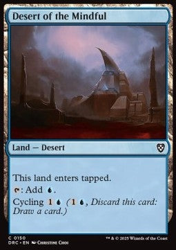 Desert of the Mindful - Commander: Aetherdrift (Common) [DRC-150] - JotaCards - Tu Tienda de TCG