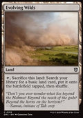 Evolving Wilds (V.1) - Commander: Aetherdrift (Common) [DRC-153] - JotaCards - Tu Tienda de TCG