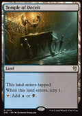 Temple of Deceit - Commander: Aetherdrift (Rare) [DRC-176] - JotaCards - Tu Tienda de TCG