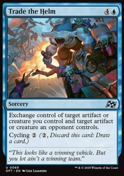 Trade the Helm - Aetherdrift (Uncommon) [DFT-69] - JotaCards - Tu Tienda de TCG