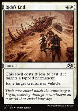 Ride's End - Aetherdrift (Common) [DFT-25] - JotaCards - Tu Tienda de TCG