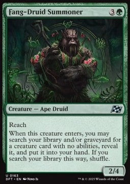 Fang-Druid Summoner - Aetherdrift (Uncommon) [DFT-163] - JotaCards - Tu Tienda de TCG