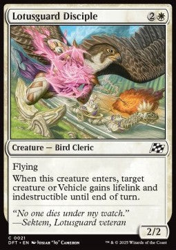 Lotusguard Disciple - Aetherdrift (Common) [DFT-21] - JotaCards - Tu Tienda de TCG