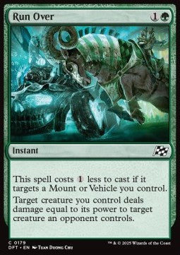 Run Over - Aetherdrift (Common) [DFT-179] - JotaCards - Tu Tienda de TCG