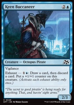 Keen Buccaneer - Aetherdrift (Common) [DFT-48] - JotaCards - Tu Tienda de TCG