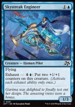 Skystreak Engineer - Aetherdrift (Common) [DFT-61] - JotaCards - Tu Tienda de TCG