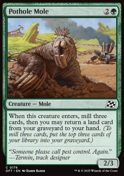 Pothole Mole - Aetherdrift (Common) [DFT-176] - JotaCards - Tu Tienda de TCG