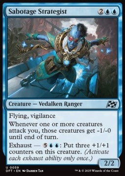 Sabotage Strategist - Aetherdrift (Uncommon) [DFT-59] - JotaCards - Tu Tienda de TCG