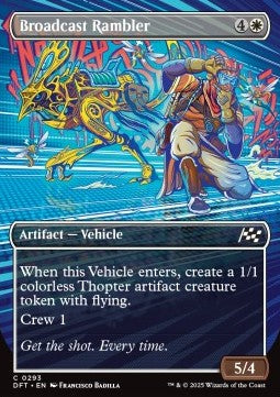 Broadcast Rambler - Aetherdrift: Extras (Common) [XDFT-293] - JotaCards - Tu Tienda de TCG