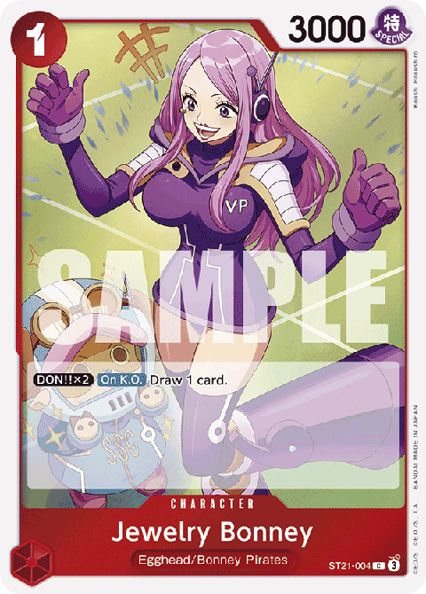 Jewelry Bonney (ST21-004) (V.1) - Starter Deck: EX Gear 5 (Common) [ST-21-004] - JotaCards - Tu Tienda de TCG