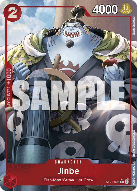 Jinbe (ST21-005) (V.2) - Starter Deck: EX Gear 5 (Alternate Art) [ST-21-005] - JotaCards - Tu Tienda de TCG