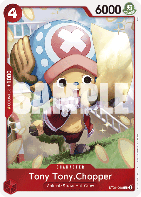 Tony Tony.Chopper (ST21-008) (V.1) - Starter Deck: EX Gear 5 (Common) [ST-21-008] - JotaCards - Tu Tienda de TCG