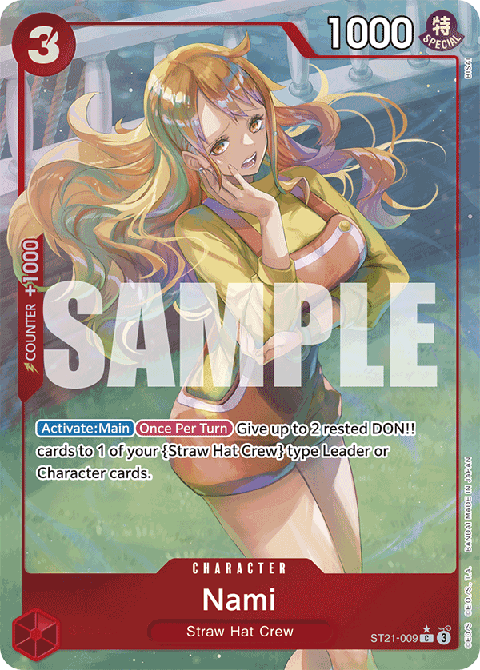 Nami (ST21-009) (V.2) - Starter Deck: EX Gear 5 (Alternate Art) [ST-21-009] - JotaCards - Tu Tienda de TCG