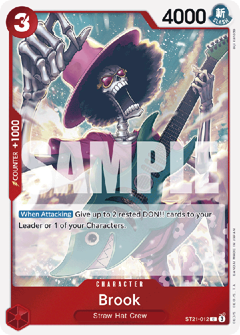 Brook (ST21-012) (V.1) - Starter Deck: EX Gear 5 (Common) [ST-21-012] - JotaCards - Tu Tienda de TCG