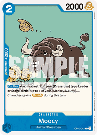 Moocy (OP10-043) - Royal Blood (Common) [OP10-043] - JotaCards - Tu Tienda de TCG