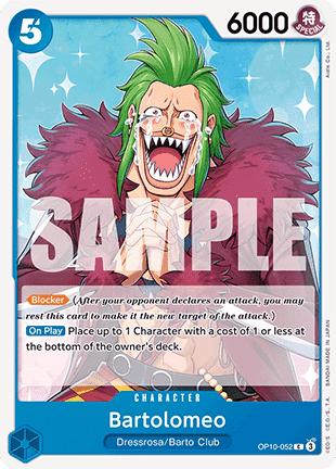 Bartolomeo (OP10-052) - Royal Blood (Common) [OP10-052] - JotaCards - Tu Tienda de TCG
