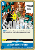 Barrier-Barrier Pistol (OP10-060) - Royal Blood (Common) [OP10-060] - JotaCards - Tu Tienda de TCG