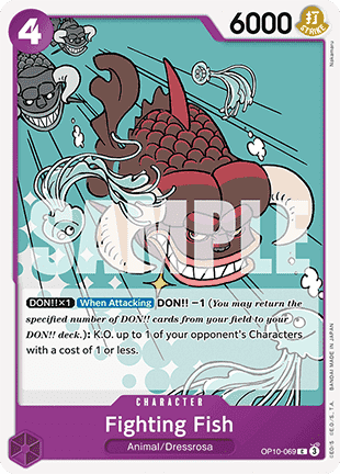 Fighting Fish (OP10-069) - Royal Blood (Common) [OP10-069] - JotaCards - Tu Tienda de TCG