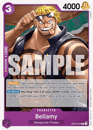 Bellamy (OP10-077) - Royal Blood (Common) [OP10-077] - JotaCards - Tu Tienda de TCG