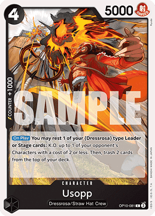 Usopp (OP10-081) - Royal Blood (Common) [OP10-081] - JotaCards - Tu Tienda de TCG