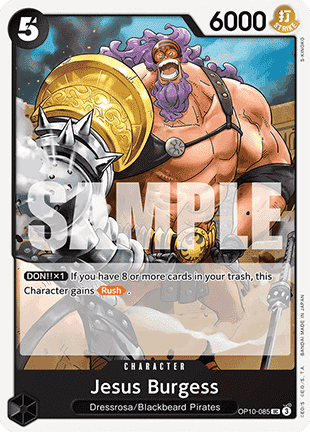 Jesus Burgess (OP10-085) - Royal Blood (Uncommon) [OP10-085] - JotaCards - Tu Tienda de TCG