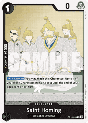 Saint Homing (OP10-093) - Royal Blood (Common) [OP10-093] - JotaCards - Tu Tienda de TCG