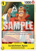 Scratchmen Apoo (OP10-108) - Royal Blood (Common) [OP10-108] - JotaCards - Tu Tienda de TCG