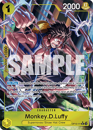 Monkey.D.Luffy (OP10-111) (V.2) - Royal Blood (Alternate Art) [OP10-111] - JotaCards - Tu Tienda de TCG